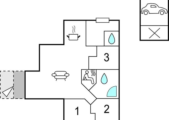 Three-bedroom In Dom wakacyjny Dannemare